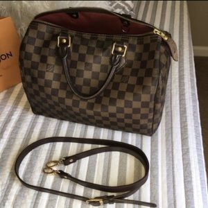 Louis Vuitton Ebene speedy 35
